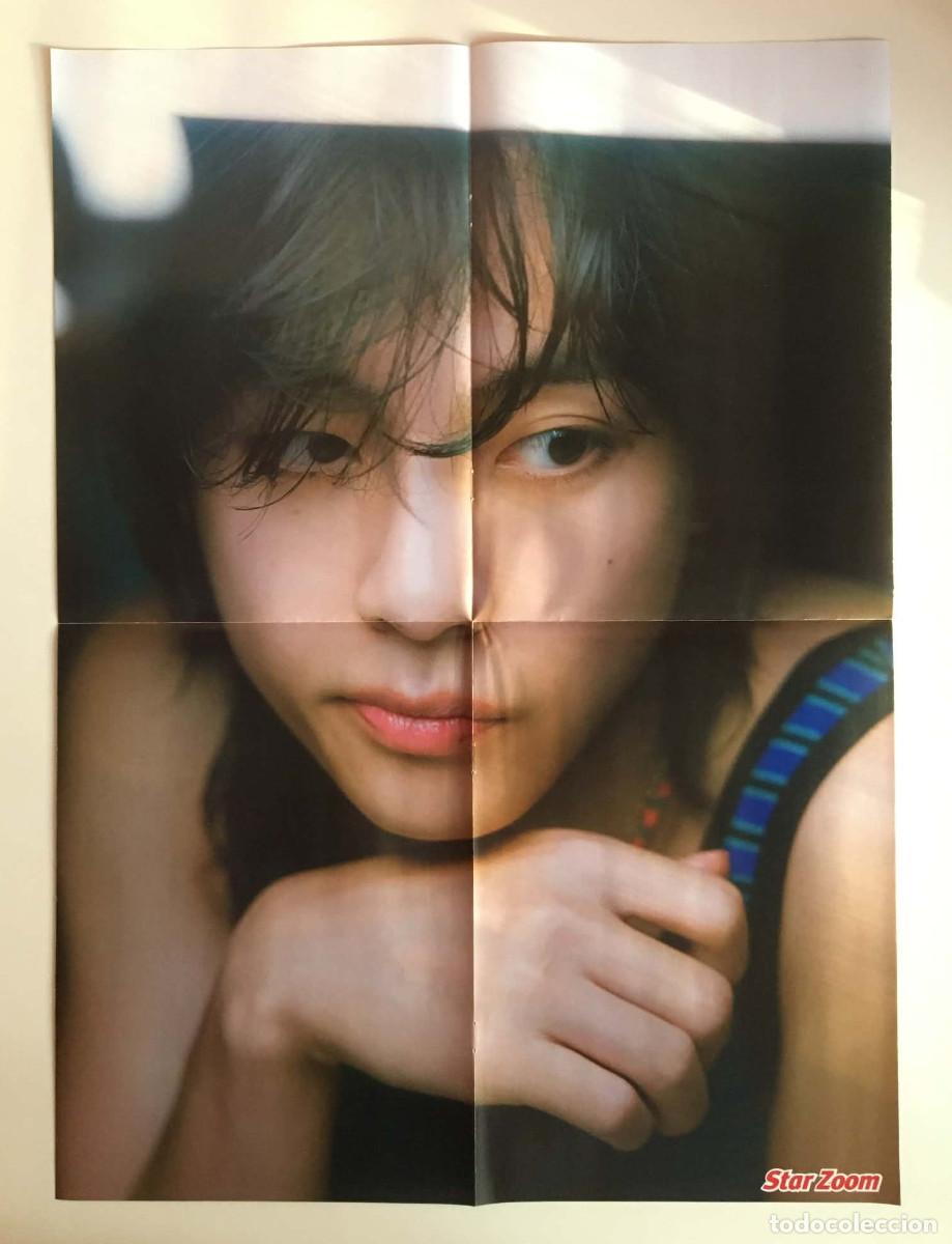 Carteles: V Taehyung / Jimin BTS Original Double-Sided Poster A2 - Star Zoom Magazine France Music K-Pop