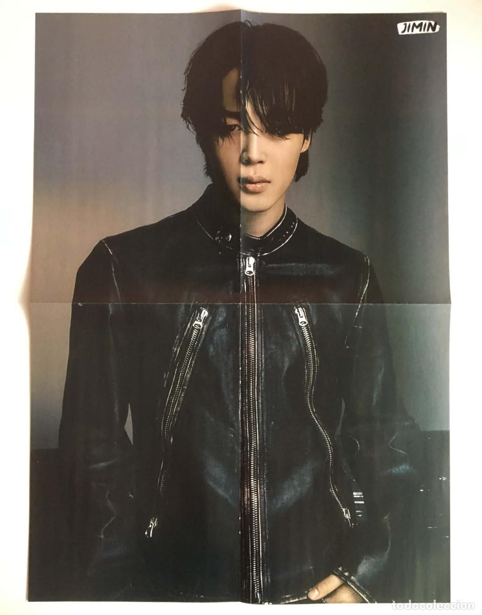 Carteles: Jimin BTS / ENHYPEN Original Double-Sided Poster A2 - K-Pop Superstars Magazine France Music