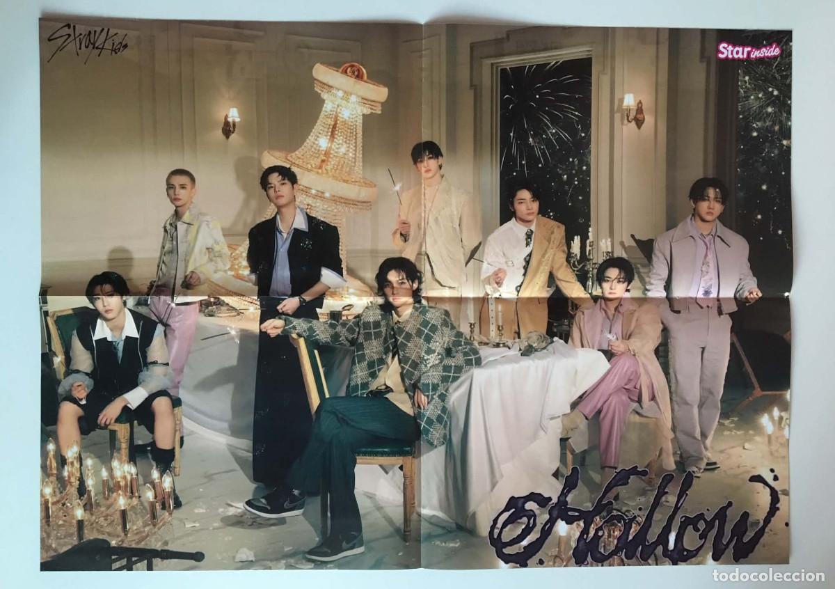 Carteles: Stray Kids Hollow Original Double-Sided Mega Poster A2 - Star Inside Magazine France Music K-Pop