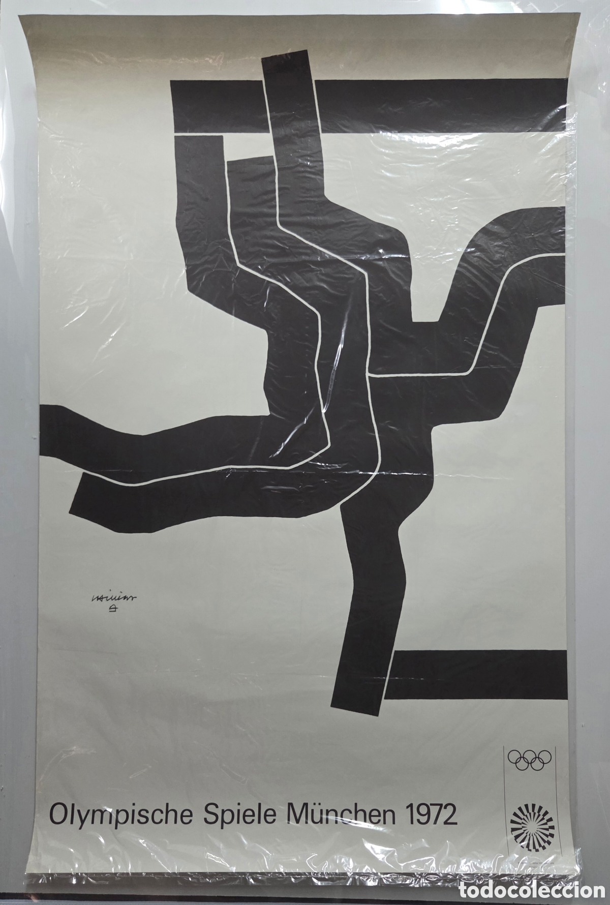Carteles: Eduardo Chillida. Cartel Munich 1972 - Foto 3