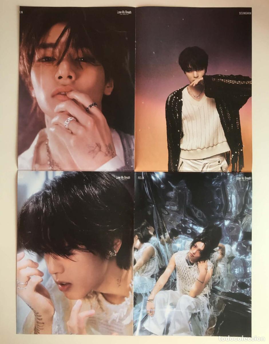 Carteles: Stray Kids Lose My Breath Original Double-Sided Mega Poster А2 - French Magazine Music K-Pop