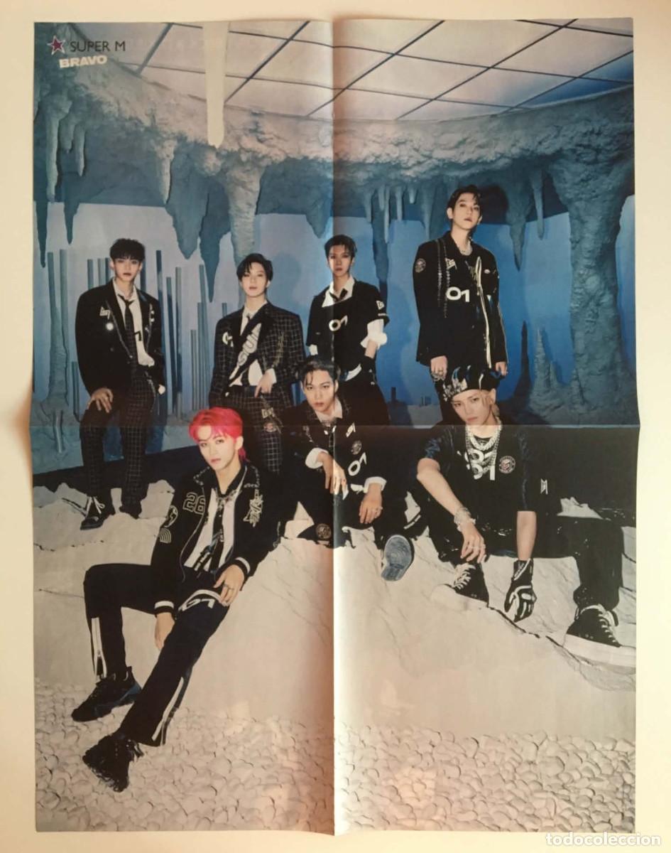 Carteles: SuperM / Noah Beck & Dixie D&rsquo;Amelio Original Double-SIded Mega Poster A2 - Bravo Bulgaria K-Pop