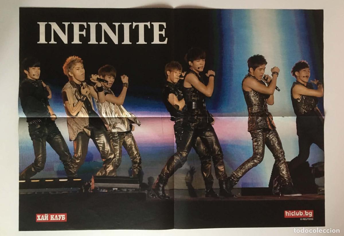 Carteles: Infinite / Kesha Original Double-Sided Mega Poster A2 - HiClub Magazine Bulgaria Music K-Pop