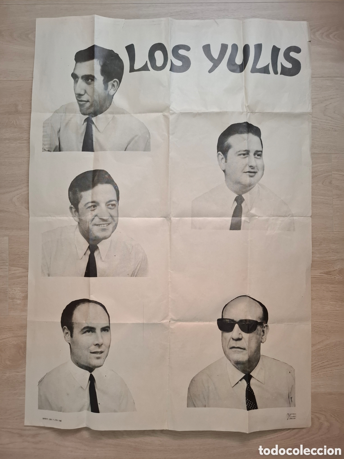 Carteles: Cartel de la banda Los Yulis, de 1968. Jumilla, Murcia y Alicante