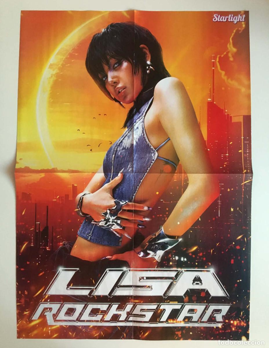 Carteles: Lisa Rockstar Blackpink / Taylor Swift Halloween Poster A2 - Starlight Magazine France Music K-Pop