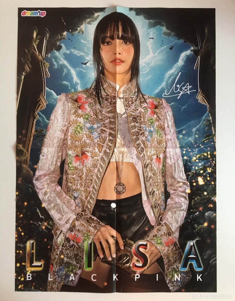 Carteles: Lisa Blackpink / Pierre Garnier Giant Double-Sided Poster A2 - Dream'up Magazine France Music K-Pop