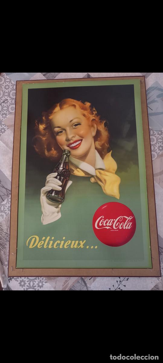 Carteles: C&aacute;rtel Cocacola franc&eacute;s 1950