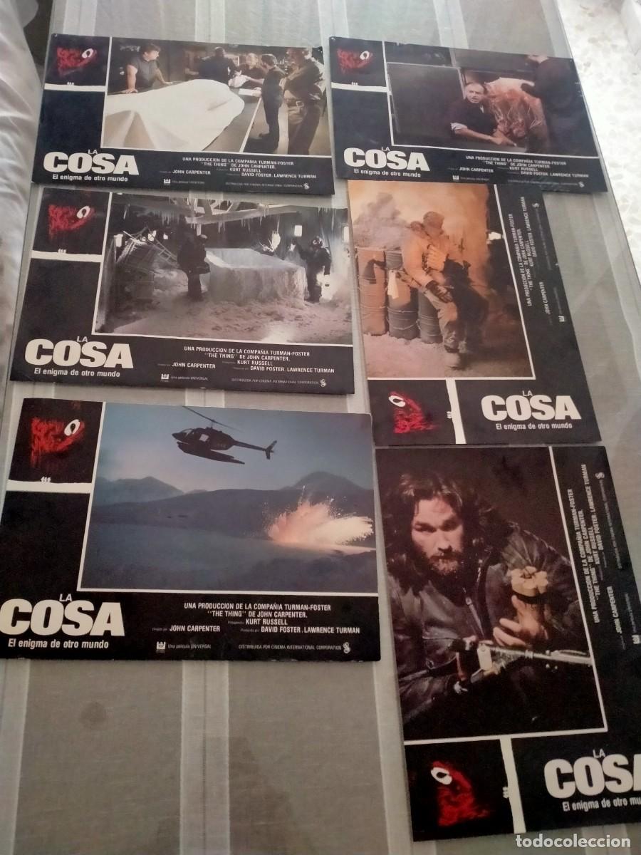 Carteles: caratulas antiguas pelicul la cosa