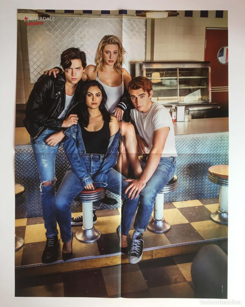 Carteles: Riverdale Main Four / Gery-Nikol Giant Double-Sided Poster A2 - Bravo Magazine Bulgaria TV Series