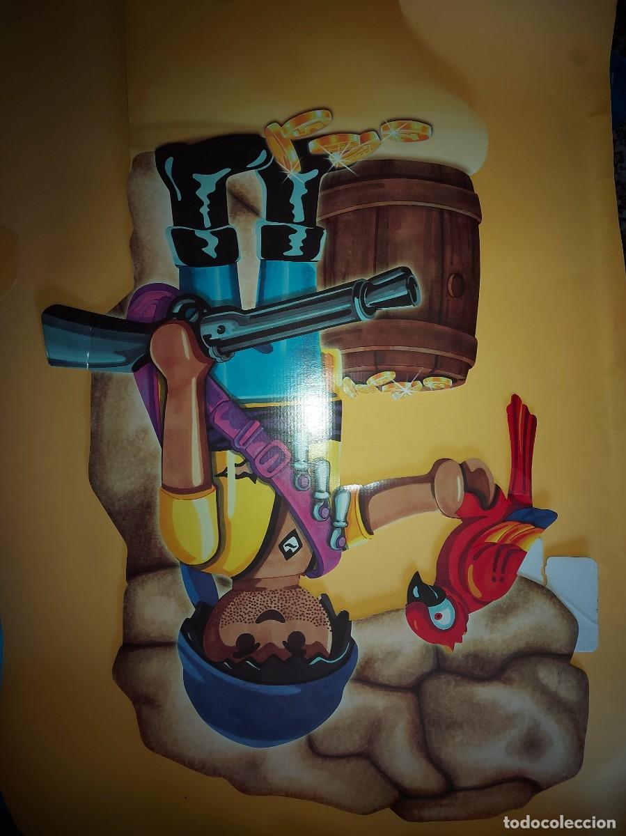 Carteles: PLAYMOBIL CARTEL EXPOSITOR PIRATA - Foto 4