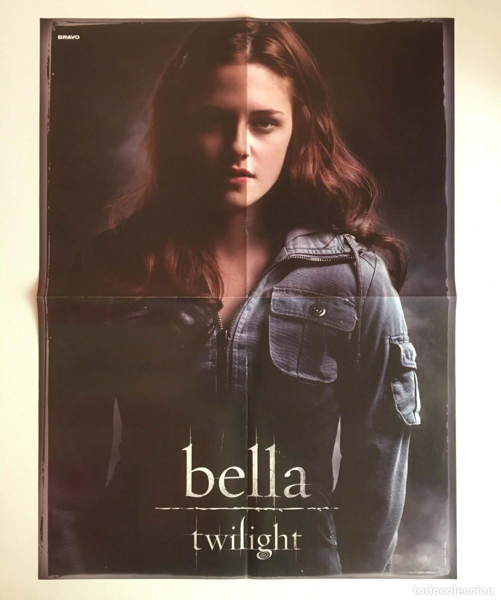 Carteles: Kristen Stewart Bella Twilight / Toma Giant Double-Sided Poster A2 - Bravo Magazine Bulgaria Movie