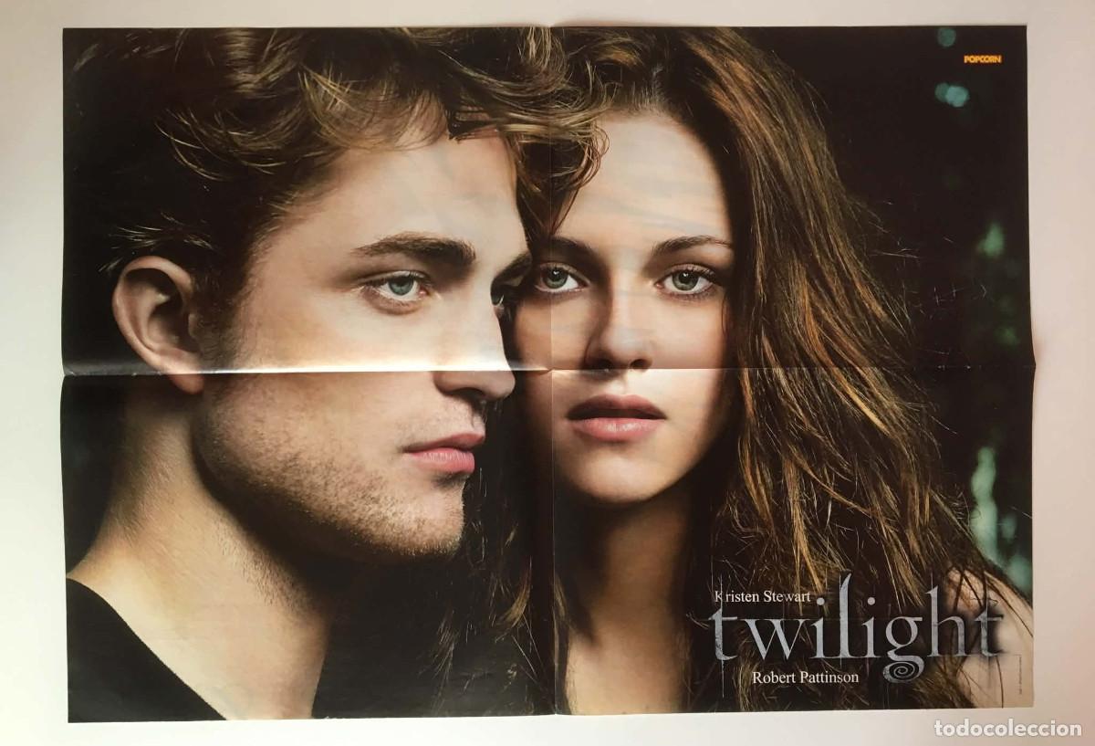 Carteles: Kristen Stewart Robert Pattinson Twilight / Miley Cyrus Double-Sided Poster A2 - Popcorn Germany