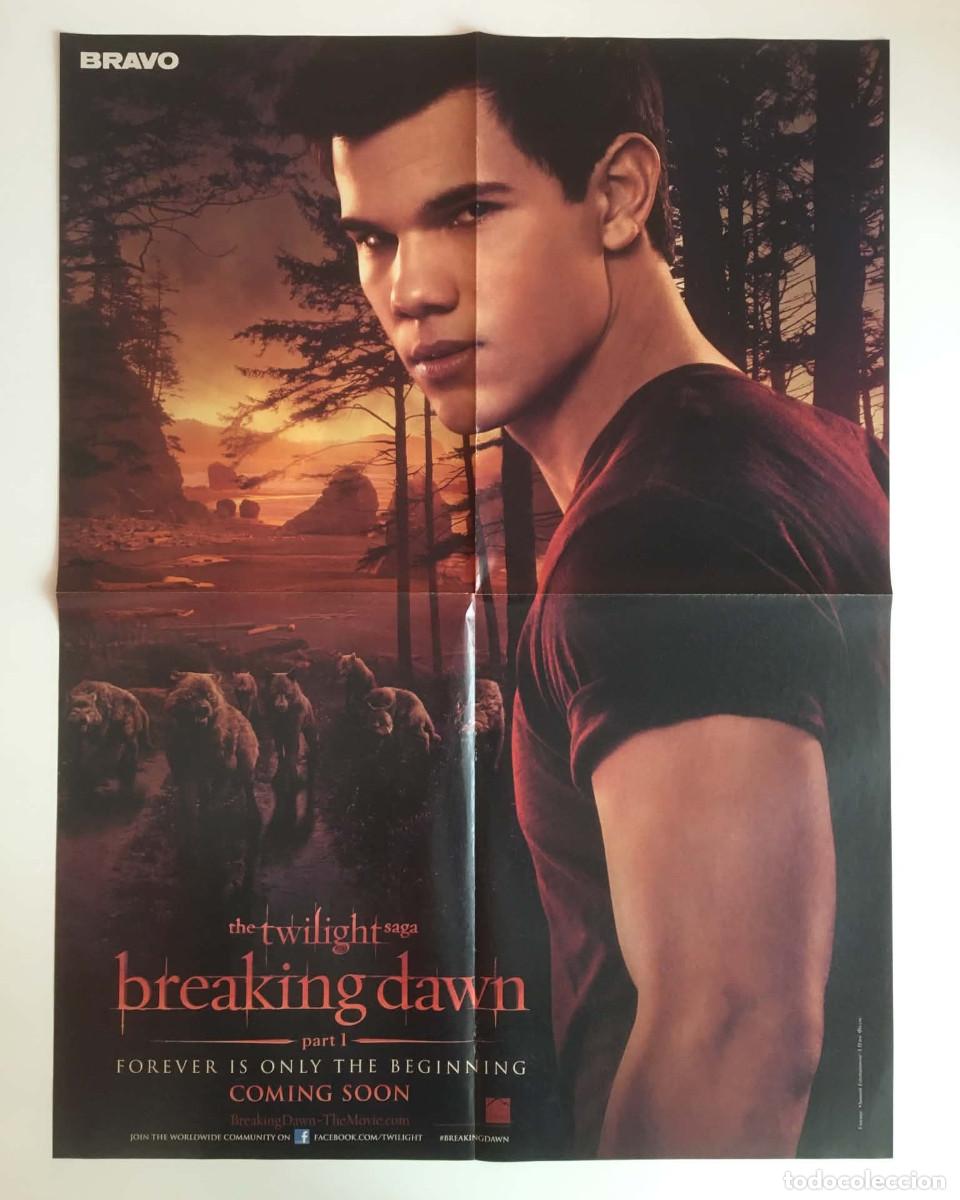Carteles: Taylor Lautner Jacob Twilight / Paul Wesley Vampire Diaries Double-Sided Poster A2 - Bravo Bulgaria