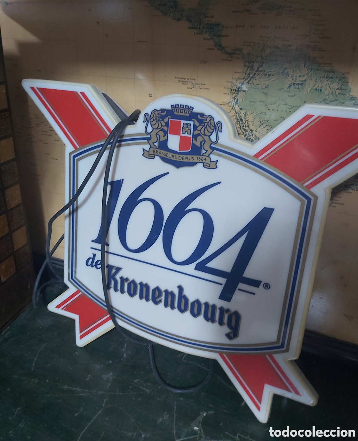 Carteles: Carter luminoso cerveza 1664 kronenbourg