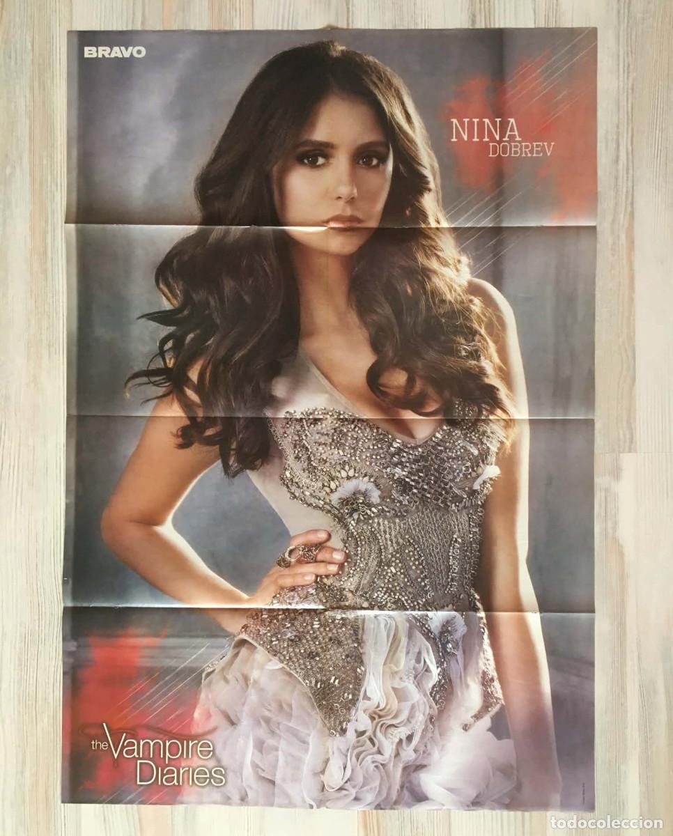 Carteles: Nina Dobrev The Vampire Diaries / Twilight Edward & Bella Giant Double-Sided Poster Bravo Bulgaria