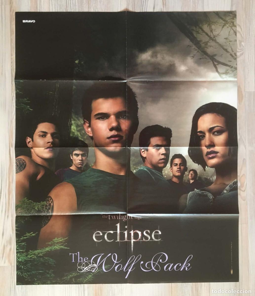 Carteles: The Wolf Pack Twilight Saga: Eclipse / Kellan Lutz Double-Sided Poster Bravo Magazine Bulgaria Movie