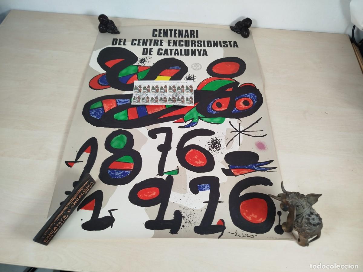 Carteles: Cartel Joan Mir&oacute; Centenari del centre excursionista de Catalunya