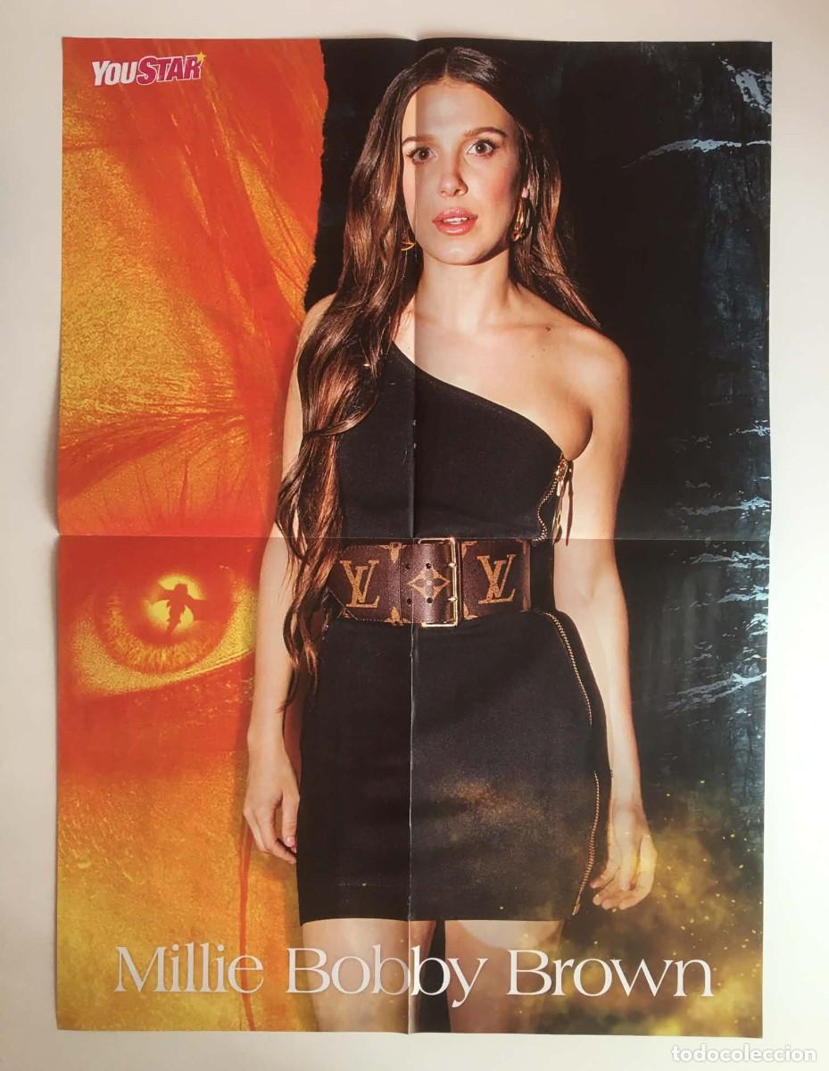 Carteles: Millie Bobby Brown / Pierre Garnier Large Double-Sided Poster A2 - YouStar Magazine France Movie