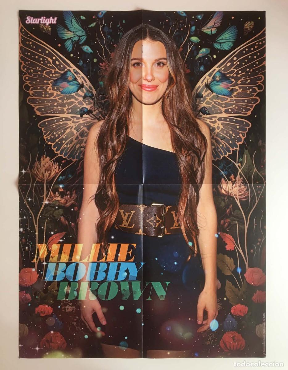 Carteles: Millie Bobby Brown / Zendaya Large Double-Sided Poster A2 - StarLight Magazine France Movie Cinema