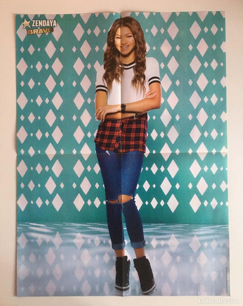 Carteles: Zendaya / Joseph Morgan The Originals Large Double-Sided Poster A2 - Bravo Magazine Bulgaria TV