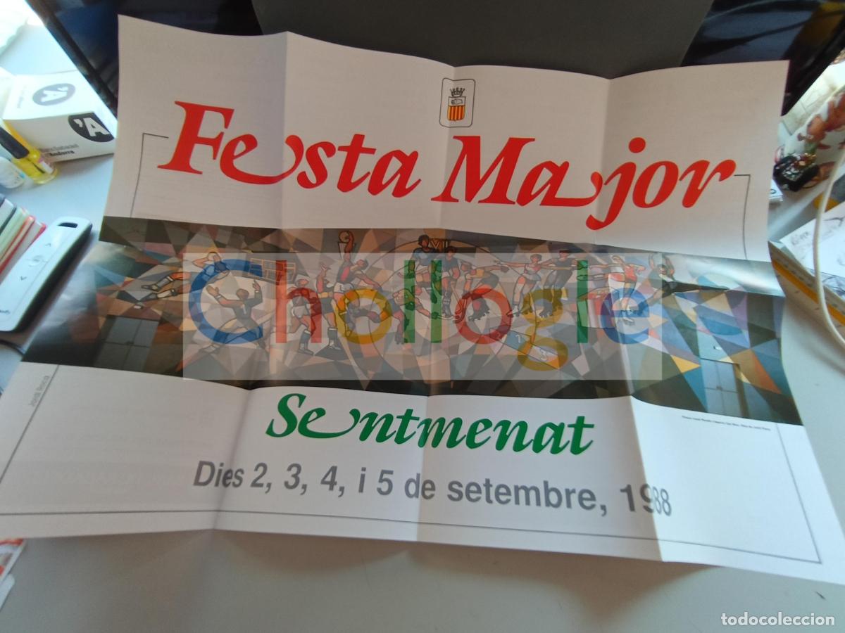 Carteles: Cartel Programa Festa major de Sentmenat 1988