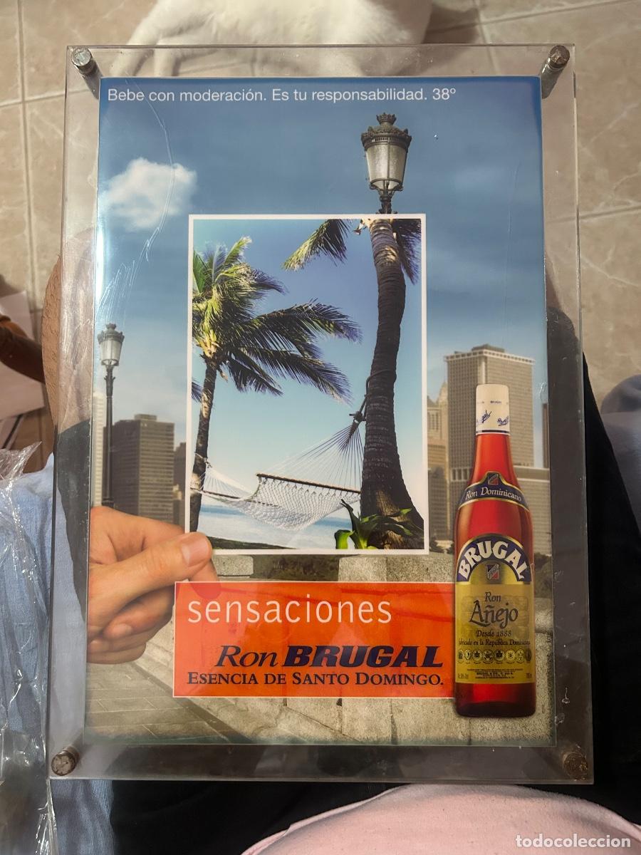 Carteles: DISPLAY ORIGINAL RON BRUGAL - SENSACIONES - 2007 - METACRILATO - PUBLICIDAD