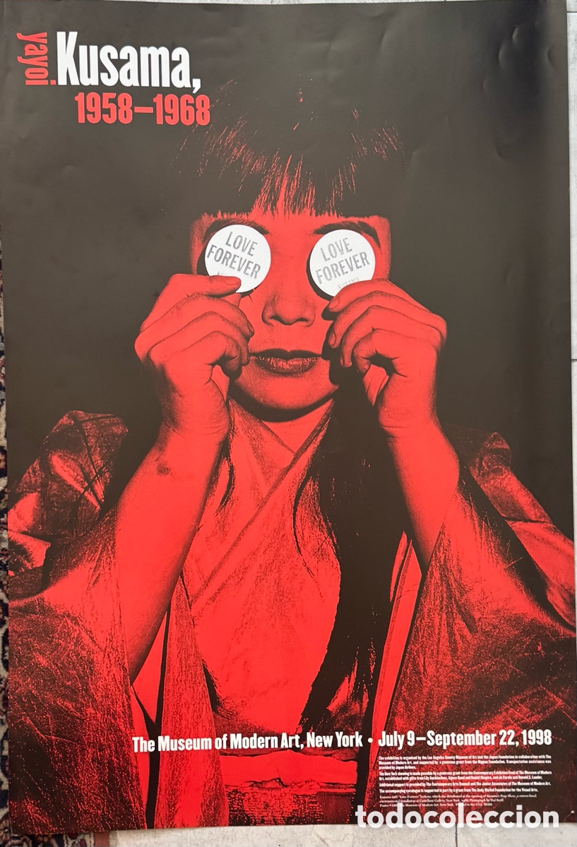 Carteles: Yayoi Kusama 1958-1968 Poster (MoMA 1998)