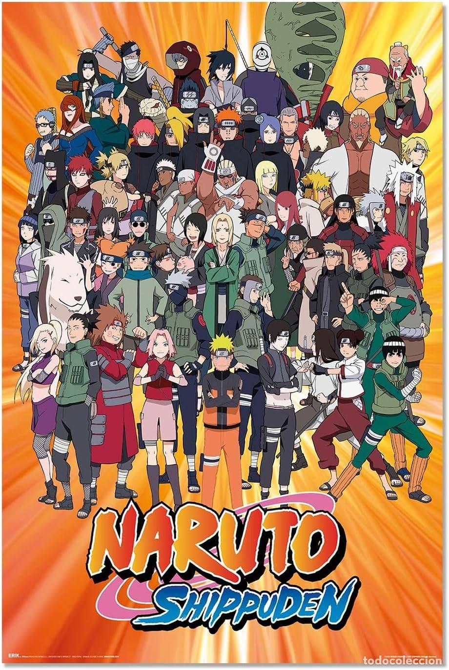 Plakate: Poster Personajes - Naruto Shippuden (POSTER 61 x 91,5)