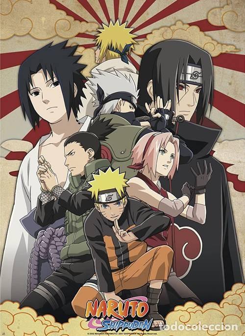 Carteles: Poster Shippuden Grupo 2 - Naruto Shippuden (POSTER 52 x 38)