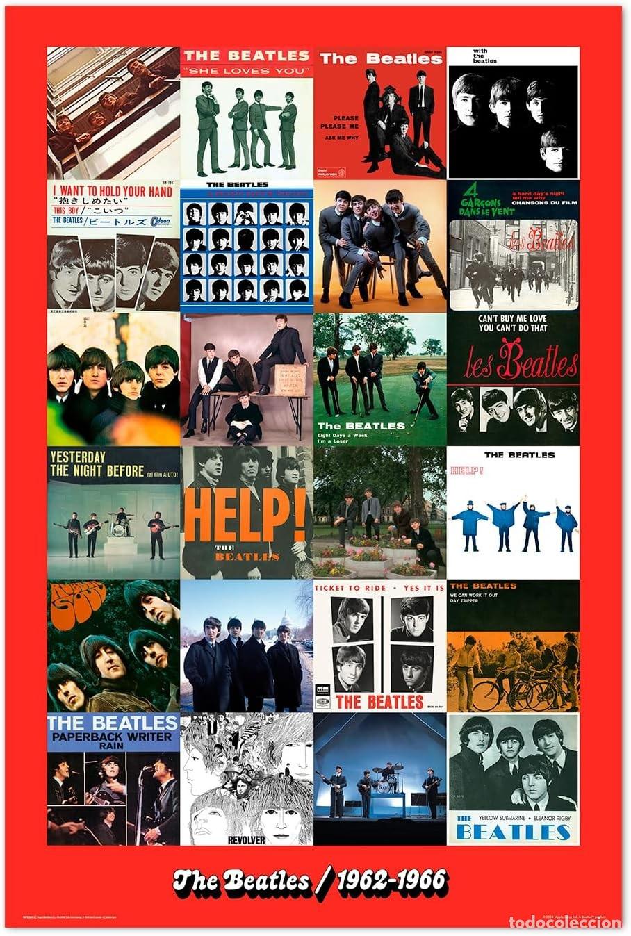 Affiches: Poster The Beatles 1962-1966 (POSTER 61 x 91,5)