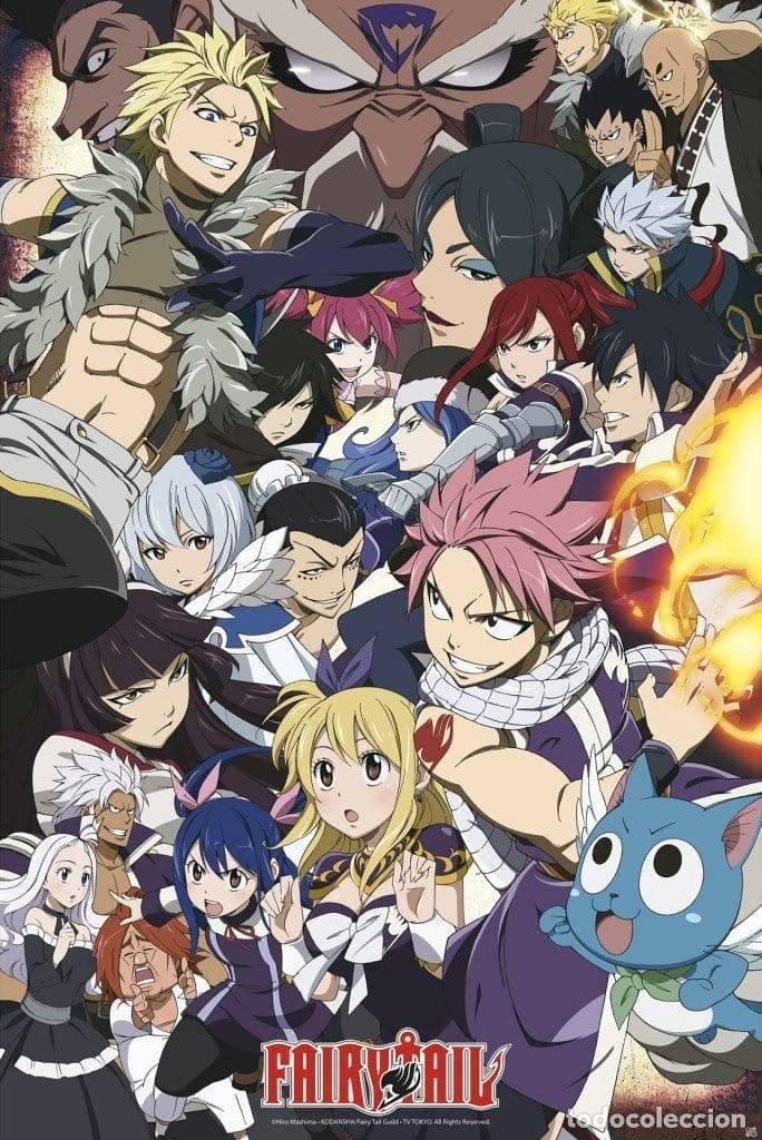 Affiches: Poster Fairy Tail VS Other Guilds (POSTER 91,5 x 61)