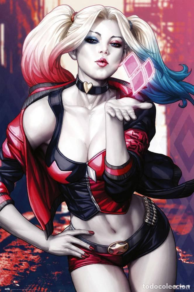 Affiches: Poster DC Beso Harley Quinn (Harley Quinn Kiss) (POSTER 61 x 91,5)