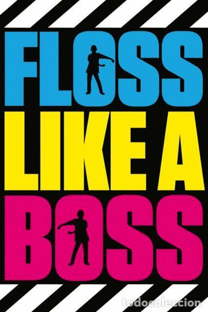 Carteles: Poster Battle Royale - Floss Like A Boss (POSTER 61 x 91,5)