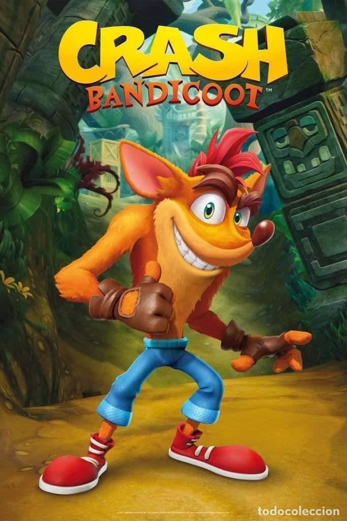 Carteles: Poster Classic Crash - Crash Bandicoot (POSTER 91.5x61)