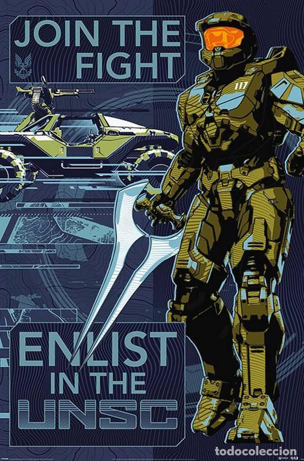 Carteles: Poster Unete a la Pelea - Halo Infinite (POSTER 61 x 91,5)