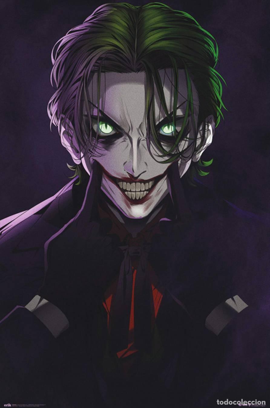 Carteles: Poster Joker Anime - DC Comics (POSTER 91.5x61)