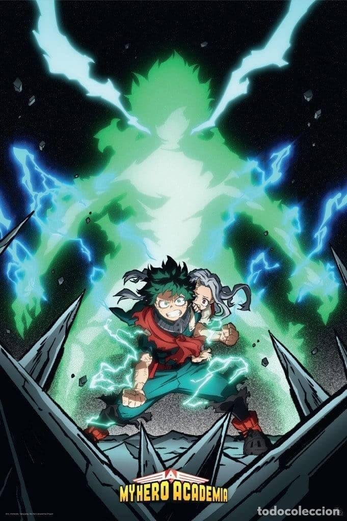 Carteles: Poster Eri & Izuku - MY Hero Academia (POSTER 91.5x61)