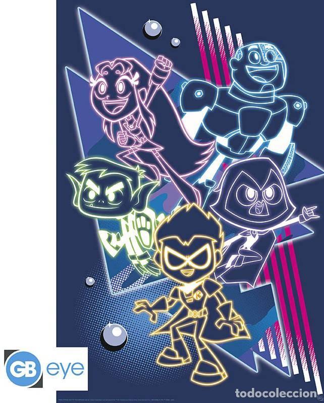 Carteles: Poster Titans Neon - Teen Titans (POSTER 61 x 91,5)