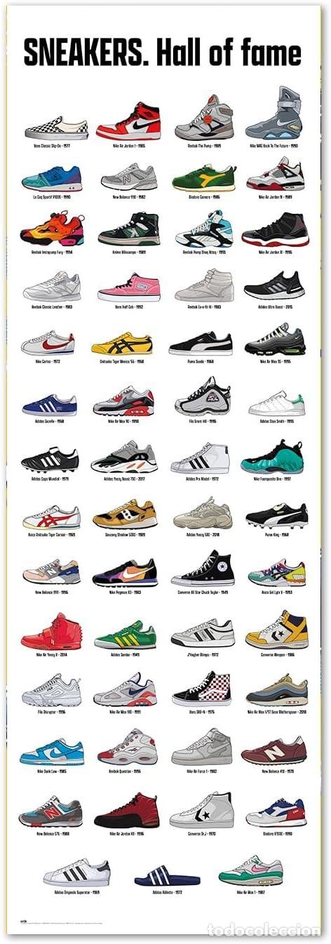 Carteles: Poster Puerta Salon de la Fama de Zapatillas (POSTER 53x158)