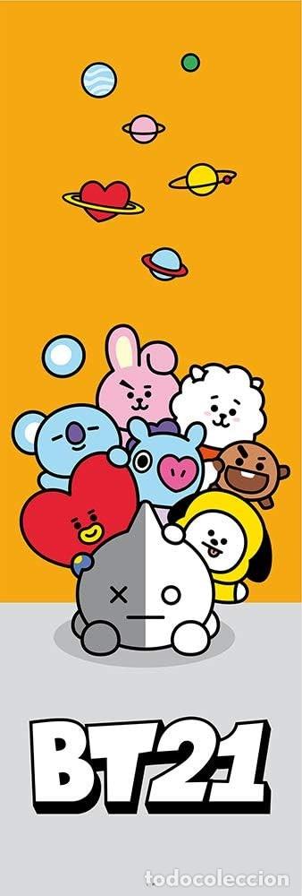 Carteles: Poster Puerta Personajes - BT21 (POSTER 53x158)
