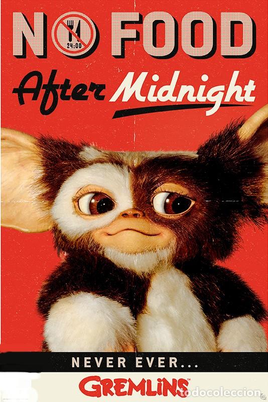 Carteles: Poster No Food After Midnight - Gremlins (POSTER 91,5 x 61)