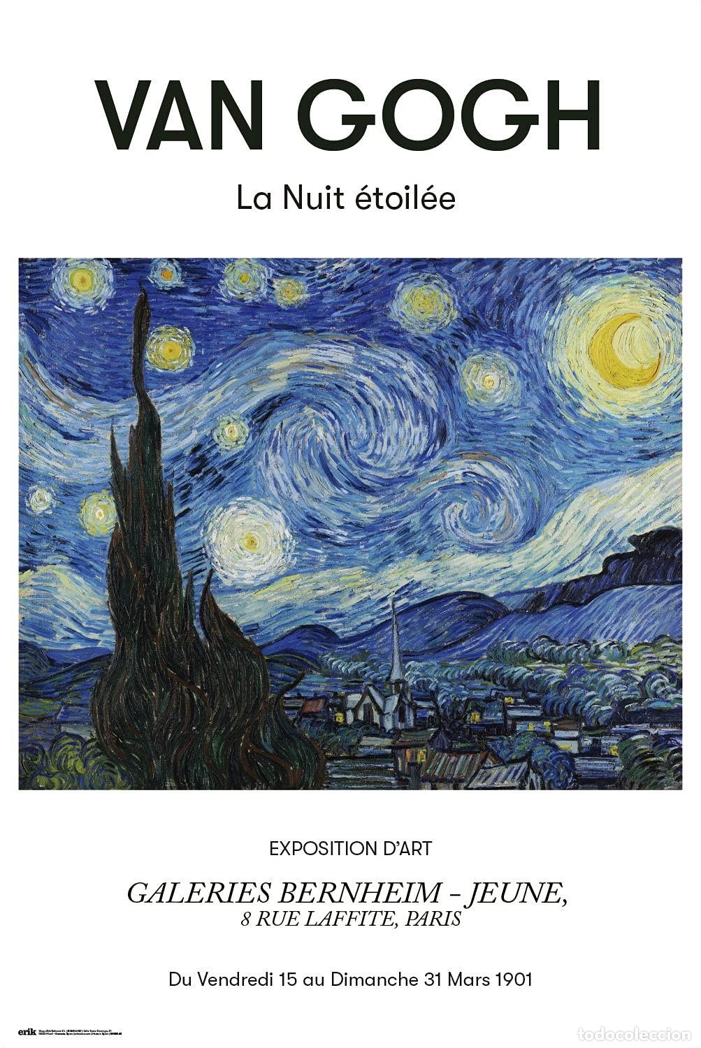 Carteles: Poster La Nuit Etoilee - Van Gogh (POSTER 61 x 91,5)