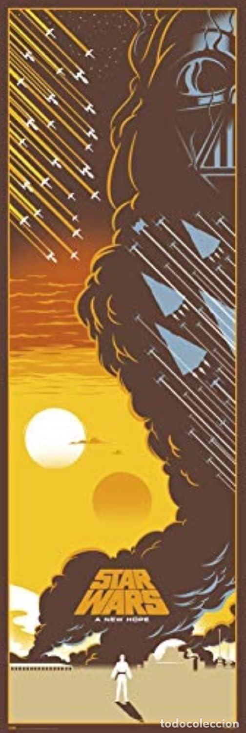 Carteles: Poster Puerta Episodio IV - Star Wars (POSTER 53x158)