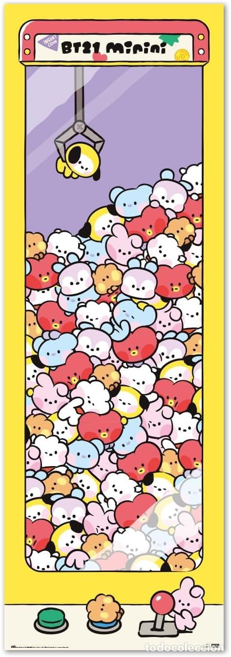 Carteles: Poster Puerta maquina de arcade - BT21 (POSTER 53x158)