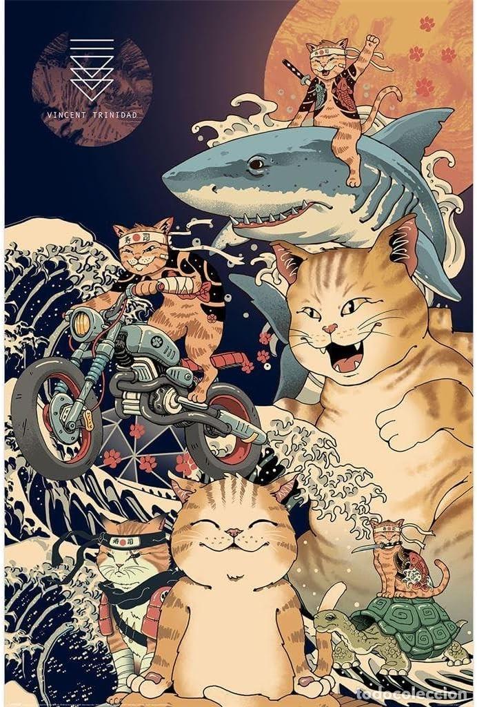 Carteles: Poster Catana Montage - Vincent Trinidad (POSTER 61 x 91,5)