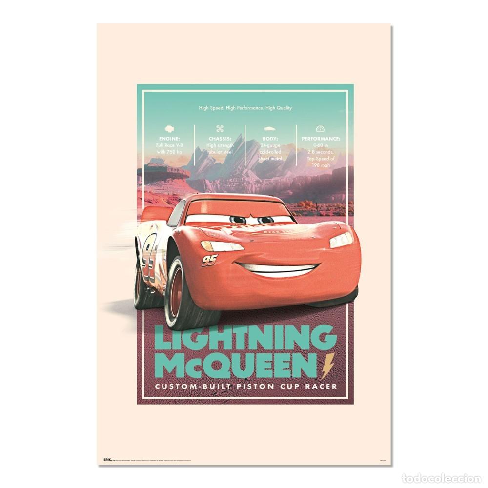 Carteles: Poster DISNEY PIXAR CARS VINTAGE 61x91.5 cm Maxi Poster