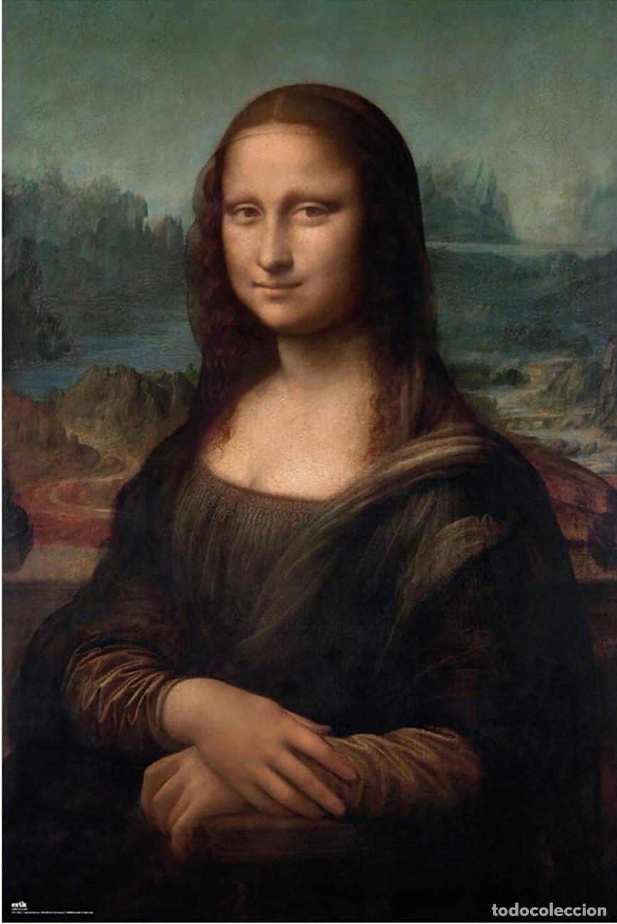 Carteles: Poster Mona Lisa / La Gioconda - Leonardo Da Vinci (POSTER 61 x 91,5)