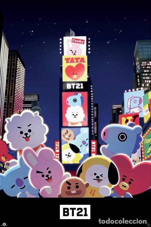 Carteles: Poster Times Square - BT21 (POSTER 91.5x61)