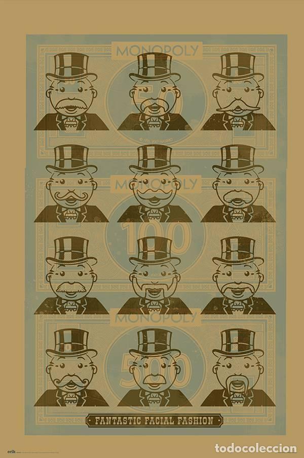 Carteles: Poster Monopoly - Moda Facial (POSTER 61 x 91,5)