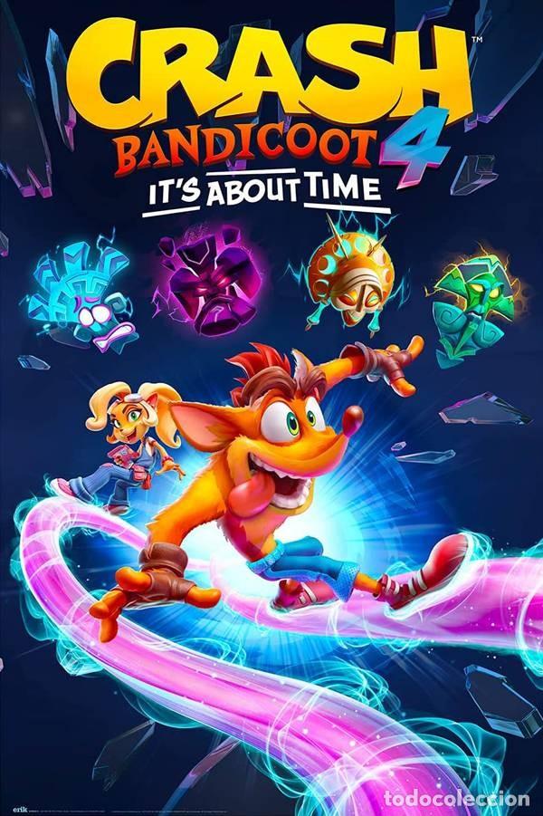 Affiches: Poster Crash Bandicoot 4 - Ya es Hora (POSTER 61 x 91,5)